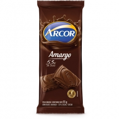 Chocolate Arcor Amargo 53% 55gr (2429)