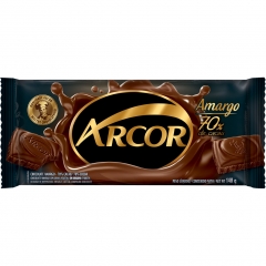 Chocolate Arcor Amargo 70% 140gr (2182)