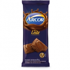 Chocolate Arcor Ao Leite 55gr (2427)