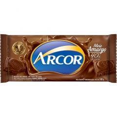 Chocolate Arcor Meio Amargo 140gr (2146)