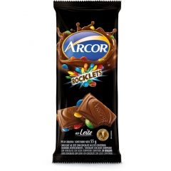 Chocolate Arcor Rocklets 55gr (2428)