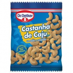 SNACK DR OETKER CASTANHA DE CAJU 100Gr (562)